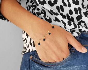 LAVELLA Bracelet | Lava Essential Oil Diffusing Bracelet- aromatherapy jewelry,grounding stone,therapeutic calming bead beaded bracelets