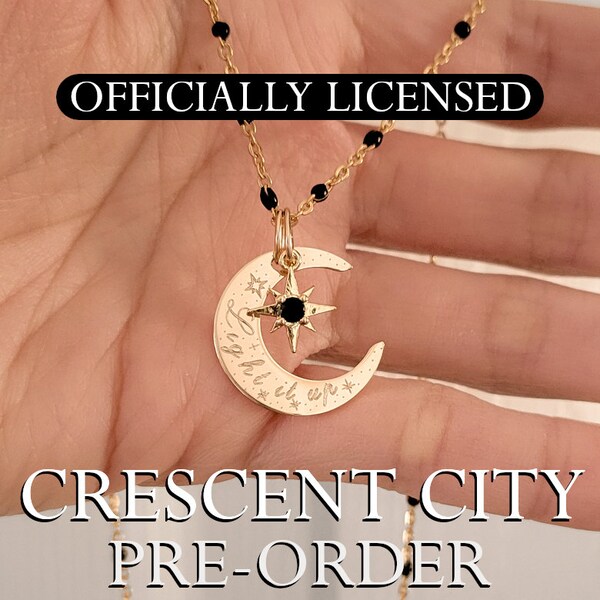 PRE-ORDER | Light It Up Necklace | Crescent City Series Sarah J Maas Officially Licensed ACOTAR Jewelry