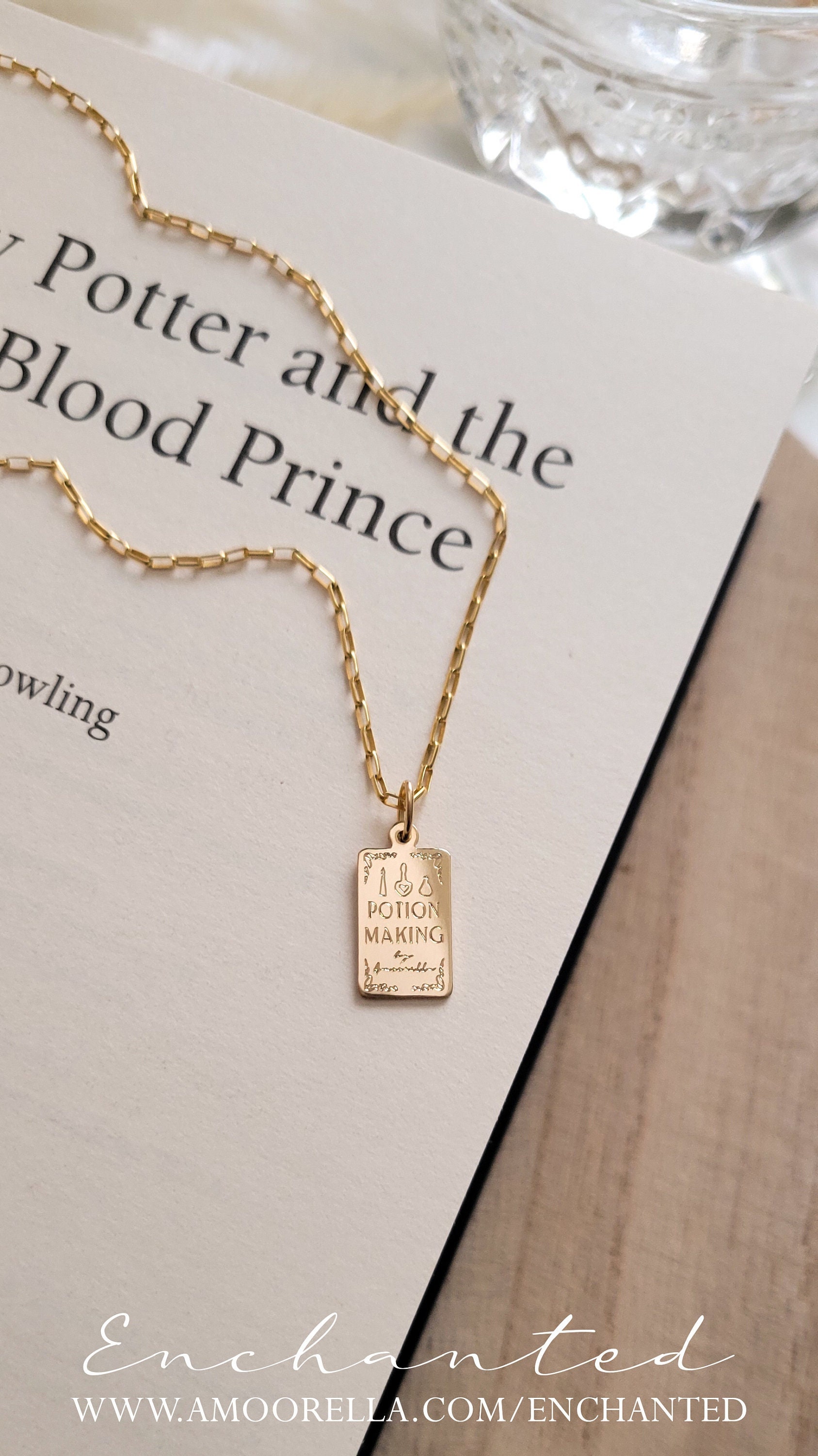 Initial Tag Necklace — Everli Jewelry