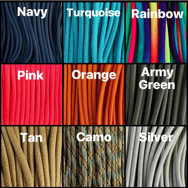 550 Paracord Neck Lanyard Keychain Lanyard ID Card Holder Etsy