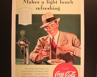 1940’s USA コカコーラ 1940, Coca-Cola, 