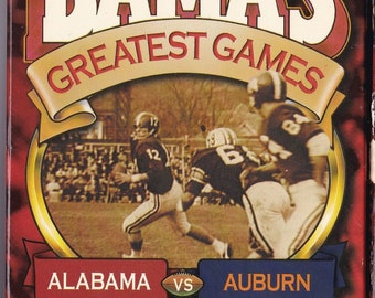 Bama's Greatest Games #12 VHS: Alabama vs Auburn 1961