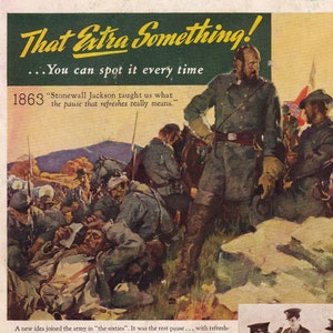 1943 Coca-Cola World War II Magazine Advertisement/WW II patriotism/ Vintage ad /retro ads/1940s /Coke/ Coca-Cola/ cool men&#39;s gift