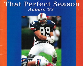 That Perfect Season Auburn '93 Sports Illustrated Special Collector's Edition
