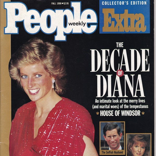 Diana Princess of Wales People Weekly Tribute /Fall 1997/ British Royalty/ Princess Di/ Princess Diana/ Royal family