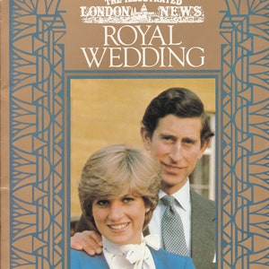 Royal Wedding Special Number of the London Illustrated News 1981/ British Royalty/ Princess Di/ Princess Diana/ Royal family