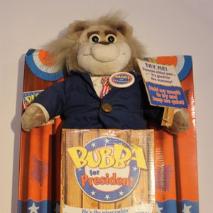 2 Mattel New in box Talking Bubba On Board & Bubba For President
