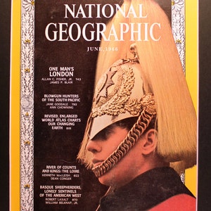 London Life Guard National Geographic Cover - magazine photographic art/cool gift/ Great Britain/ England/ London/ Europe
