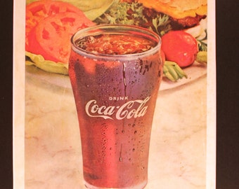 1961 Coca-Magazine Advertisement/Vintage advertising/retro ads/1960s/Coke/Coca Cola/cool men's gift/cool woman's gift/