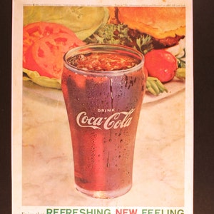 1961 Coca-Magazine Advertisement/Vintage advertising/retro ads/1960s/Coke/Coca Cola/cool men&#39;s gift/cool woman&#39;s gift/