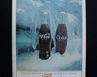 1960 Coca-Cola Magazine Advertisement/Vintage | Etsy