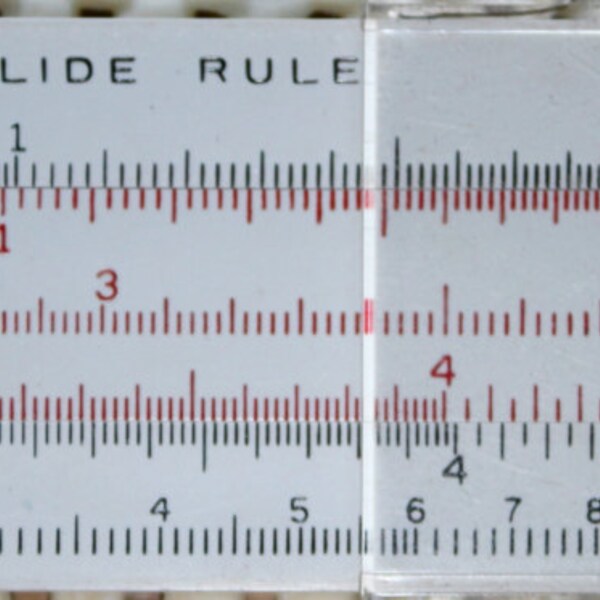 Precision Sterling Slide Rule - Vintage -calculating -mathematics- trigonometry -vintage instruments calculator -cool men's gift -calculus -