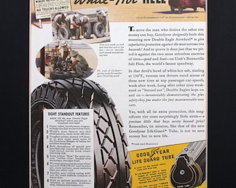 1936 Goodjahr Reifen Magazin Werbung /vintage Magazin Werbung/Automotive Art