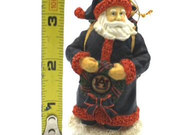 Auburn Santa Claus Christmas ornament