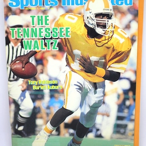The Tennessee Waltz/ Tony Robinson Buries Auburn/ Sports Illustrated October 7, 1985/ Tennessee Volunteers football/ Tennessee Vols