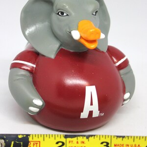 Big Al Celebriduck Alabama Rubber Duck/ Alabama football/ Duck me/ sports/ Roll Tide Roll /Alabama Crimson Tide/ SEC/Bear Bryant/ Jeep