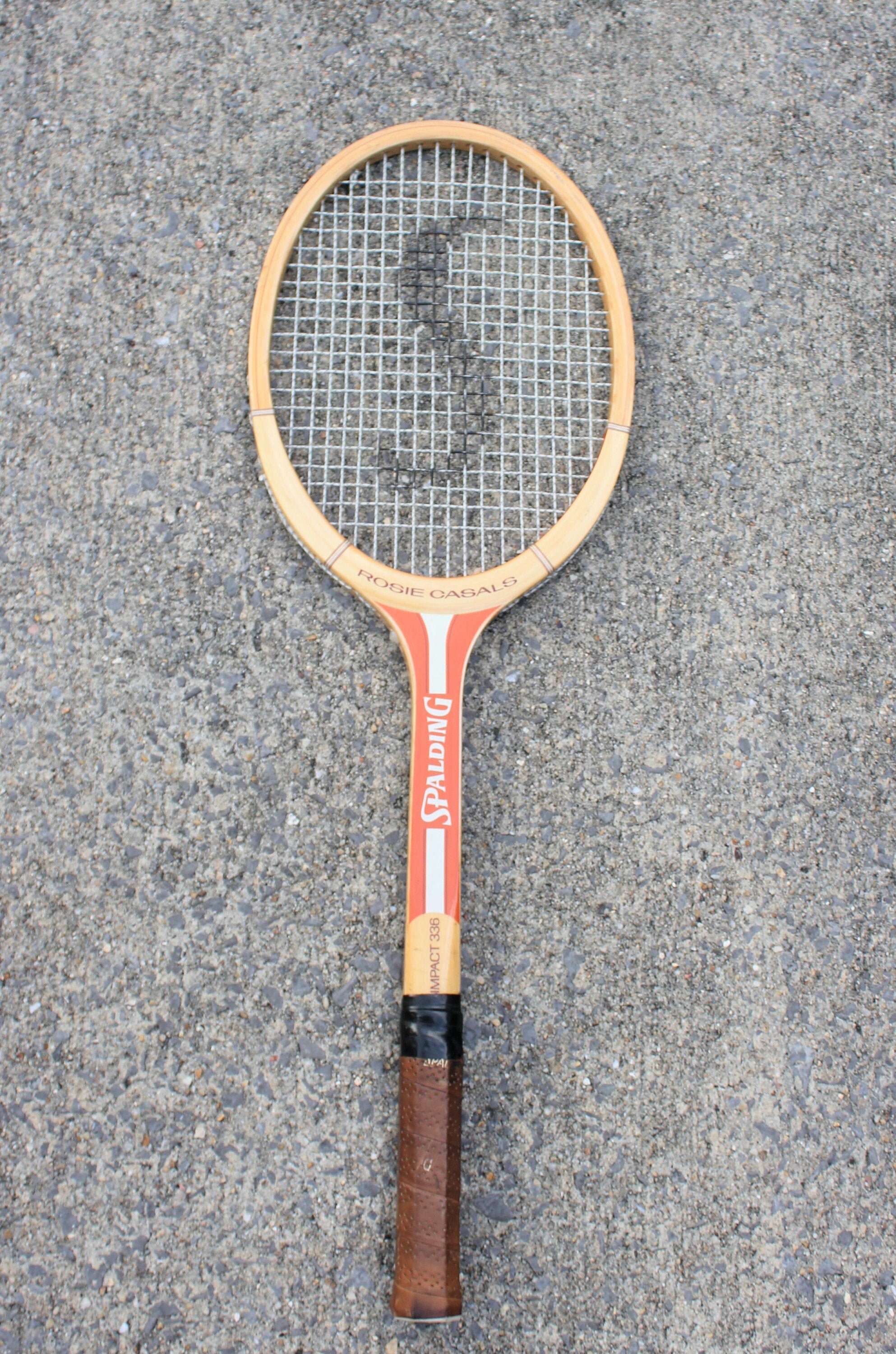 Wooden Tennis Racket for sale Only 2 left at 75