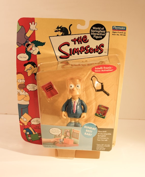 Simpsons (シンプソンズ) - World of Springfield (スプリングフィールド) Interactive Environment (Pla Sunday Best Bart Simpson&frasl; the Simpsons&frasl; World of Springfield