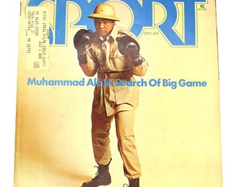 Muhammad Ali Sport Magazine September 1974