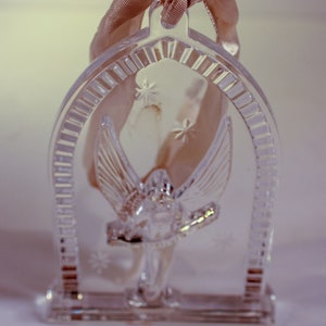 Waterford Crystal Nativity Angel Collectors Edition glass ornament/Christmas ornament/ Christmas Decoration/ Christmas Angel