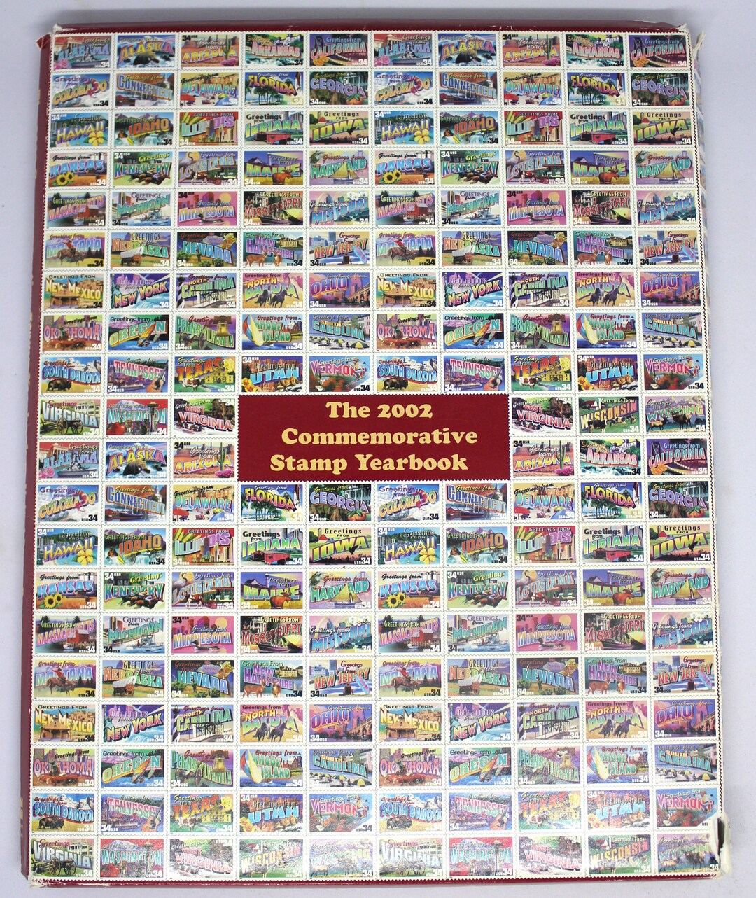 2002 Commemorative Stamp Yearbook From USPS/ Philately/ Stamp