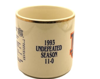 Auburn University 1993 Undefeated Season mug