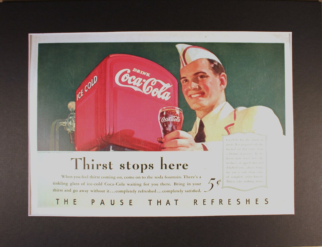 1940’s USA コカコーラ 1940's USA コカコーラ 1940's USA コカコーラ 76年前の米国コカコーラ