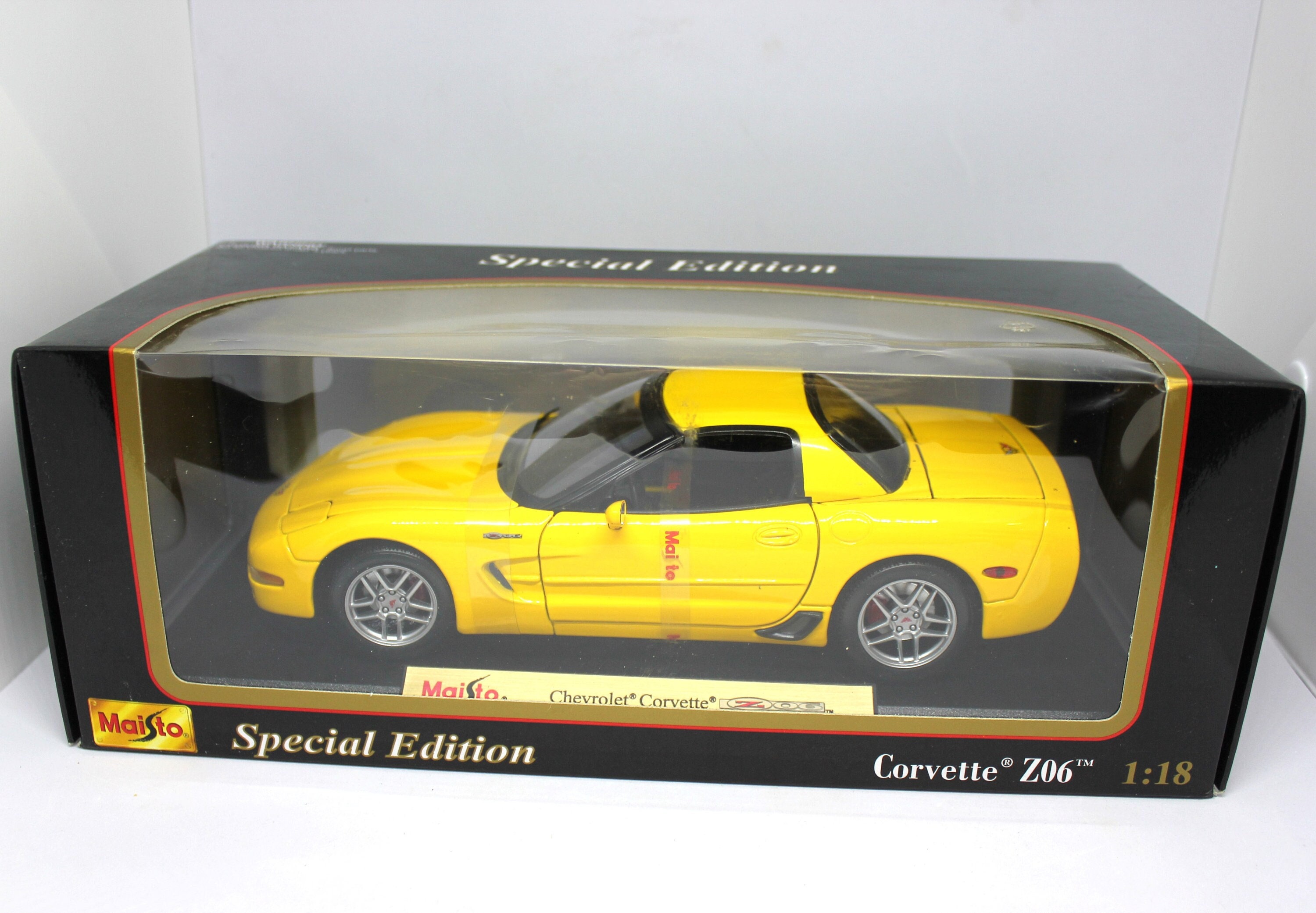 Corvette Z06 From Maisto Official GM Licensed Product 1 18 Scale Model Die Cast Metal With Plastic Parts Etsy