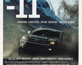 2003 Toyota 4Runner Magazine Advertisement at Everest