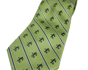 Micky Maus auf grün grüner Krawatte