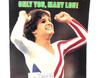 Mary Lou Retton Summer Olympics 1984 Sports Illustrated August 13, 1984
