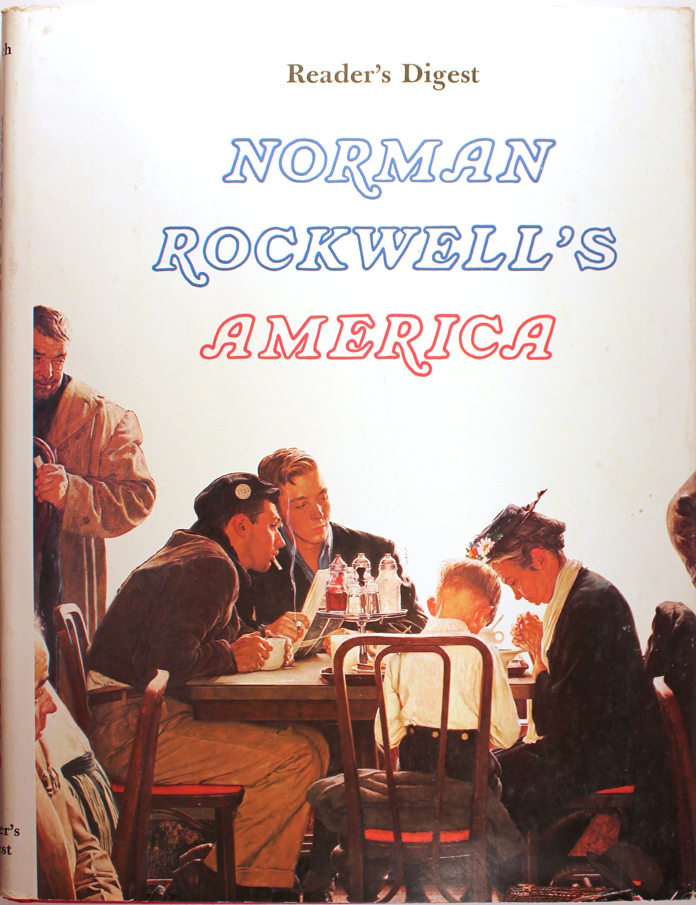Norman Rockwell's America/ Art Book /americana/ Coffee Table Book