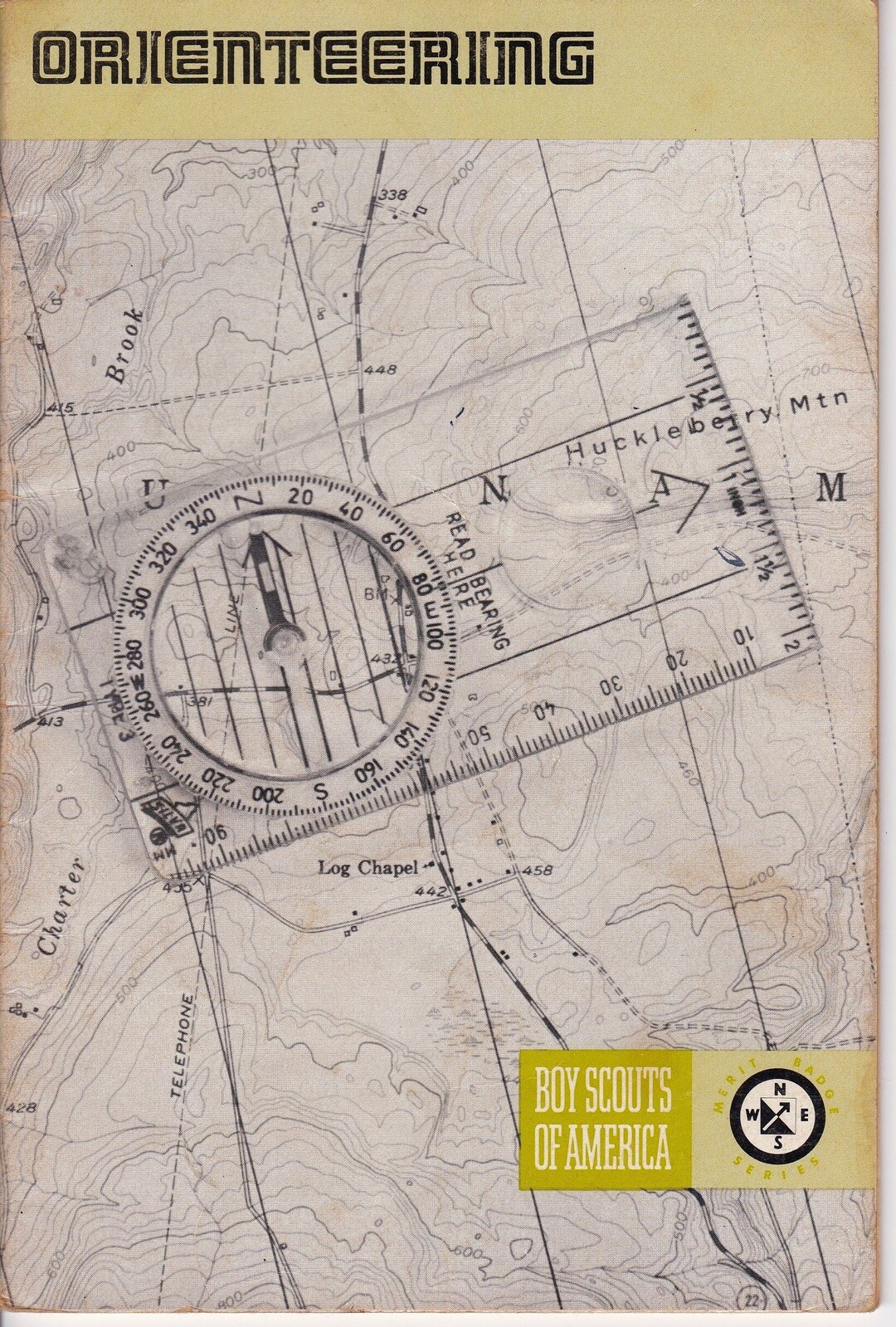 Orienteering Boy Scout Merit Badge Manual/ Maps/ Compass /do a Etsy