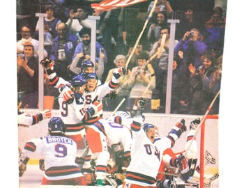 US Hockey Champions Olympics 1980 Sports Illustrated March 3, 1980