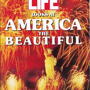 Life Looks at America the Beautiful/ coffee table book/ Life Magazine/ United States photo book/