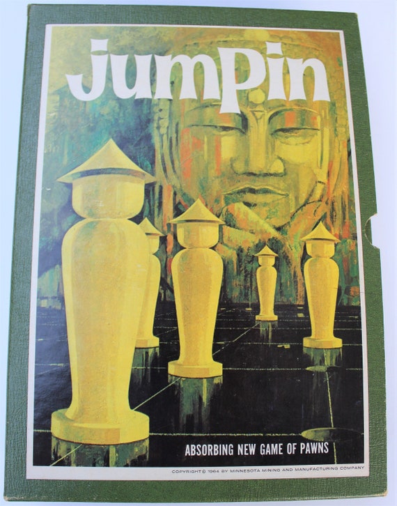 Jumpin Vintage Bookshelf Game 3m Bookshelf Games Vintage Etsy