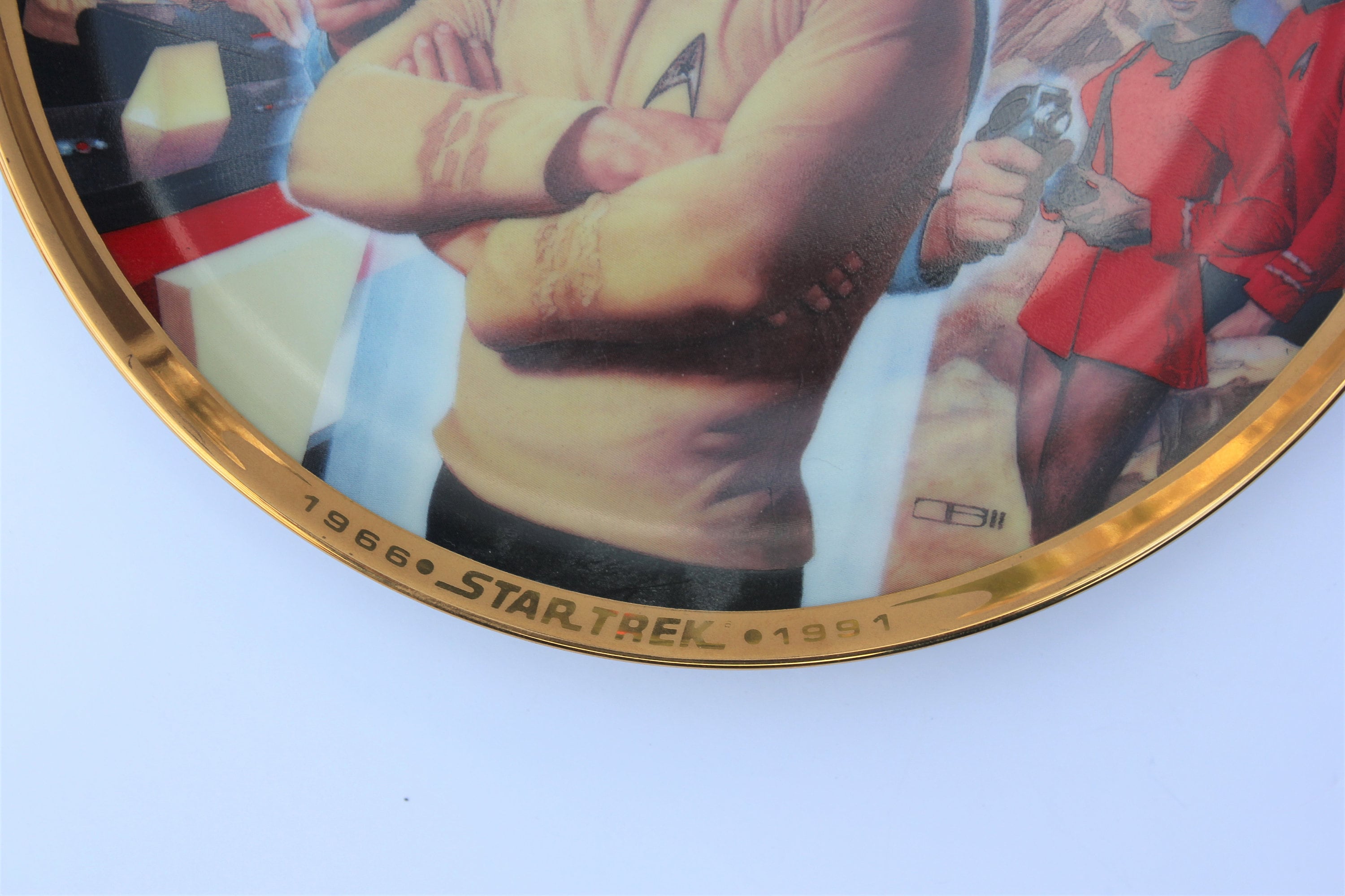 Star Trek 25th Anniversary Commemorative Plate/ Paramount