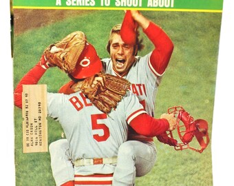 Cincinnati Reds 1975 World Series Sports Illustrated November 3, 1975