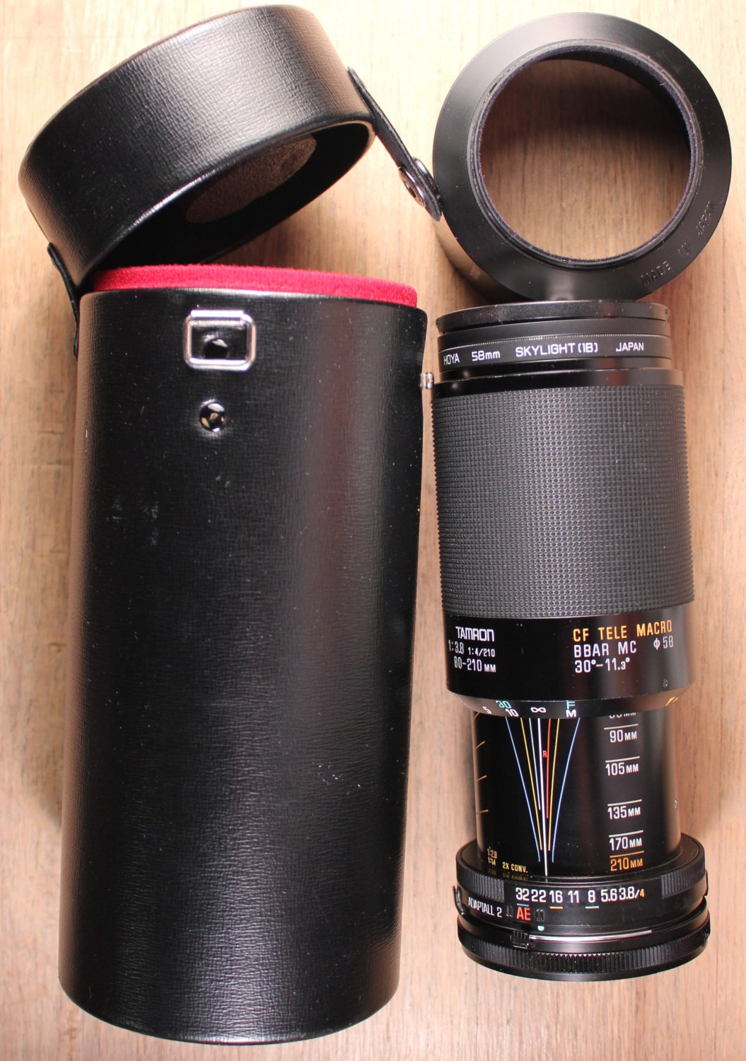 Tamron 80-210 CF Tele-macro Zoom Lens / F/3.8-4/ Photography