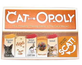 Catopoly, the Property Trading Game that is the Cat's Meow