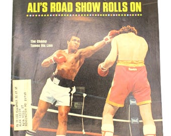 Muhammad Ali Sports Illustrated March 1, 1976