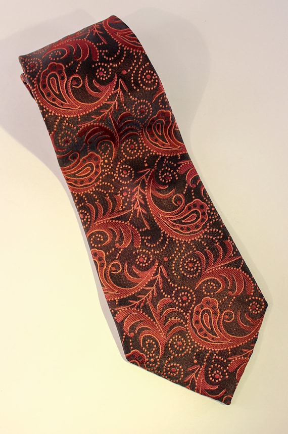 Giorgio Armani extra long hand made Italian tie/ C