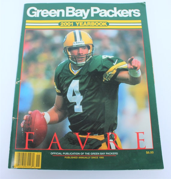 Green Bay Packers 2001 Yearbook/ Brett Favre/ National Etsy UK