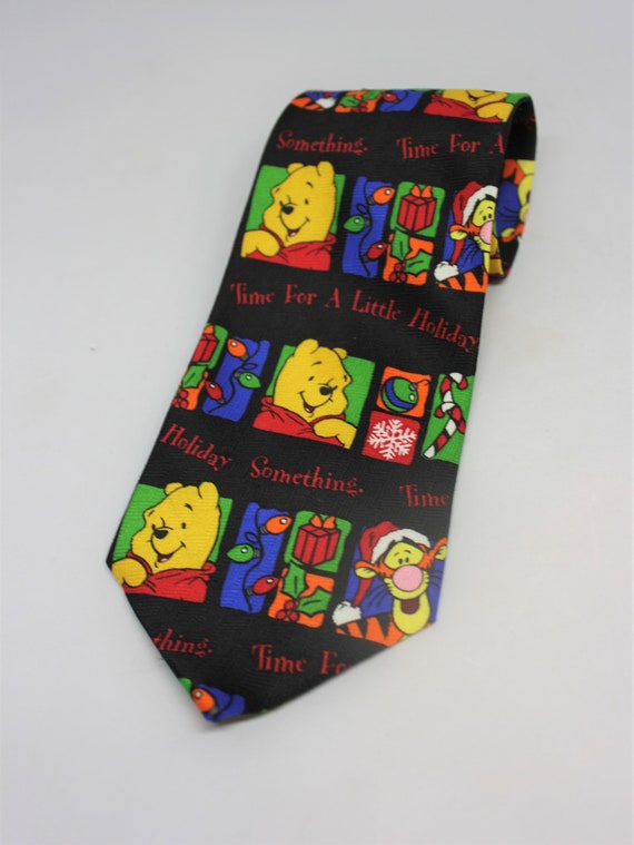 Winnie the Pooh and Tigger Christmas Tie/ Winnie … - image 2