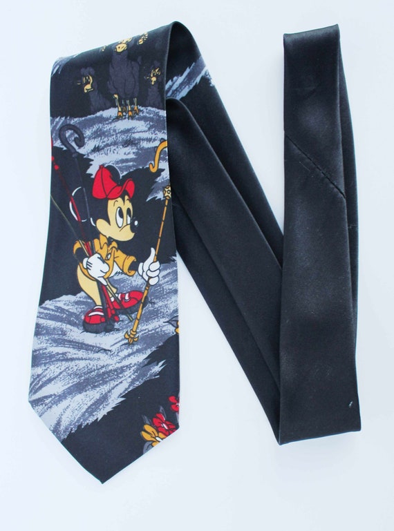 Mickey Mouse Mountain Climber Vintage Tie/ Vintag… - image 2