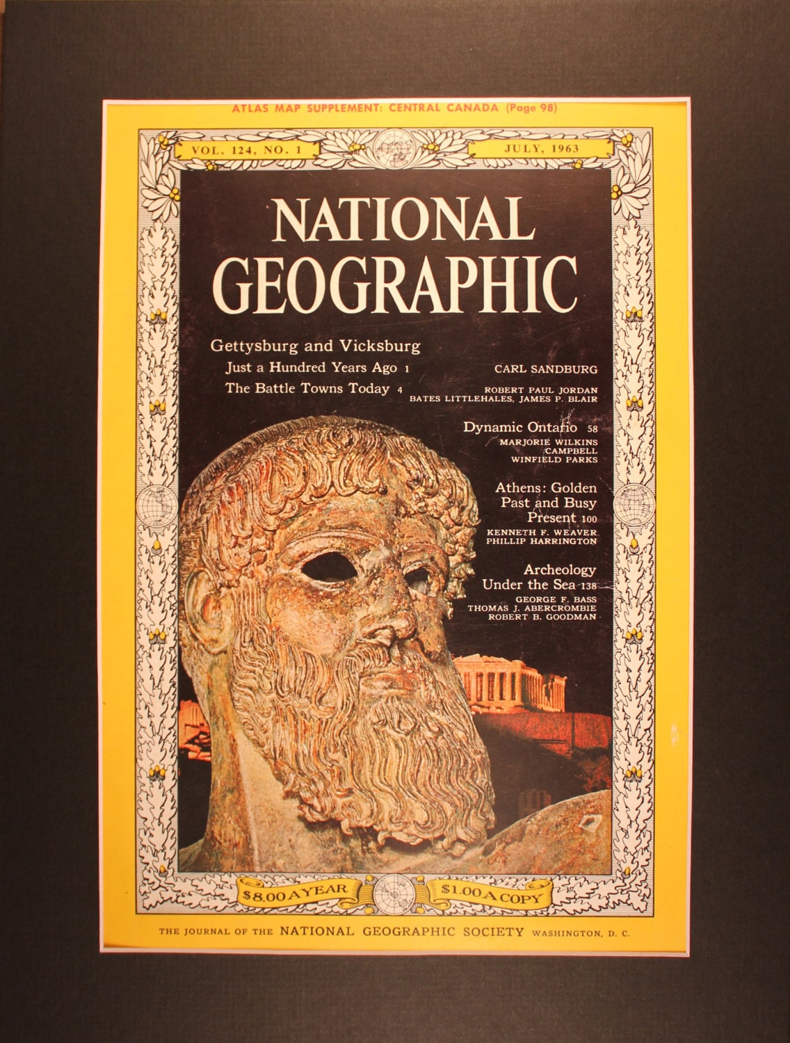 NATIONAL GEOGRAPHIC 1963年8月号 【公式通販】