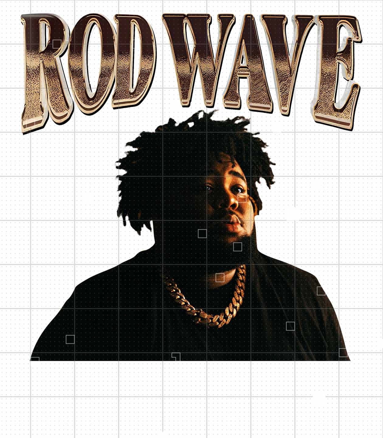 Rod Wave Nostalgia Tour 2023 Png, Rod Wave Png, Rod 90s Graphic Tshirt Design, Rod Wave Singer