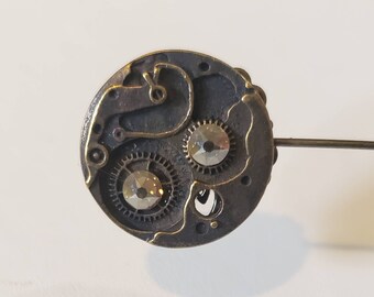 Steampunk Boutineer Pin Eye