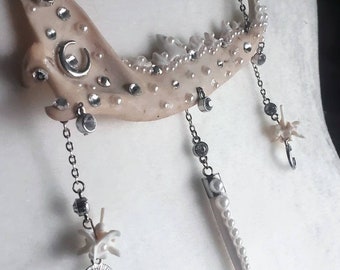 Jawbone Necklace Warrior Bride