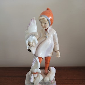 Royal Worchester Fine China Figurine November Children Months of  the Year - Modelled by FG Doughty Discontinued English Porcelain